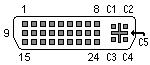 24+5 PIN DVI FEMALE